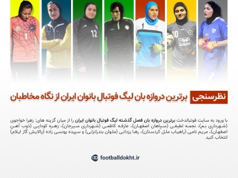 بهترین دروازه بان لیگ فوتبال بانوان از نگاه شما کیست؟ بهترین دروازه بان لیگ فوتبال بانوان از نگاه شما کیست؟