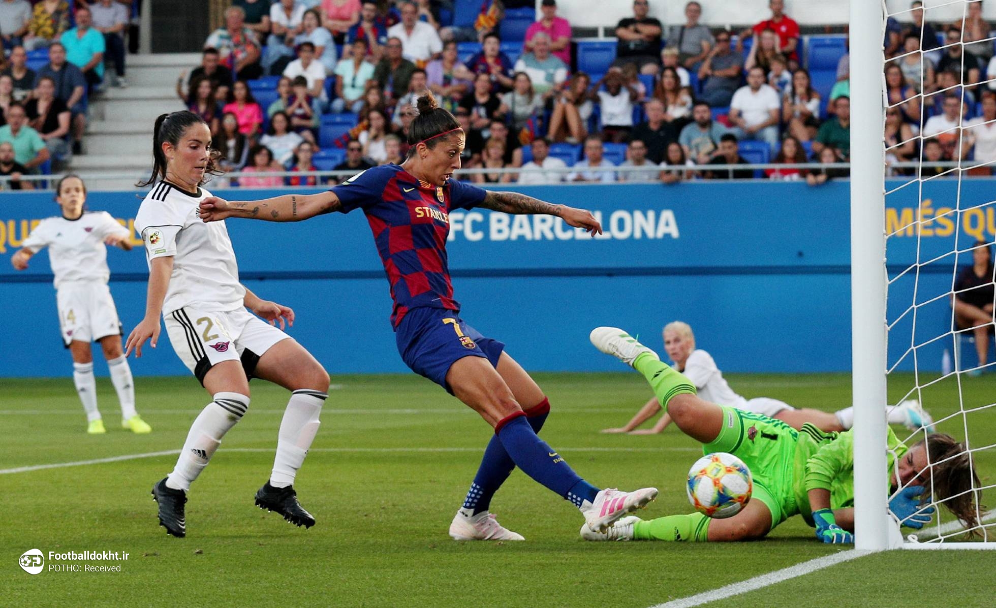 شكست سنگين تیم زنان رئال مادرید مقابل بارسلونا + تصاویر و فیلم بازی