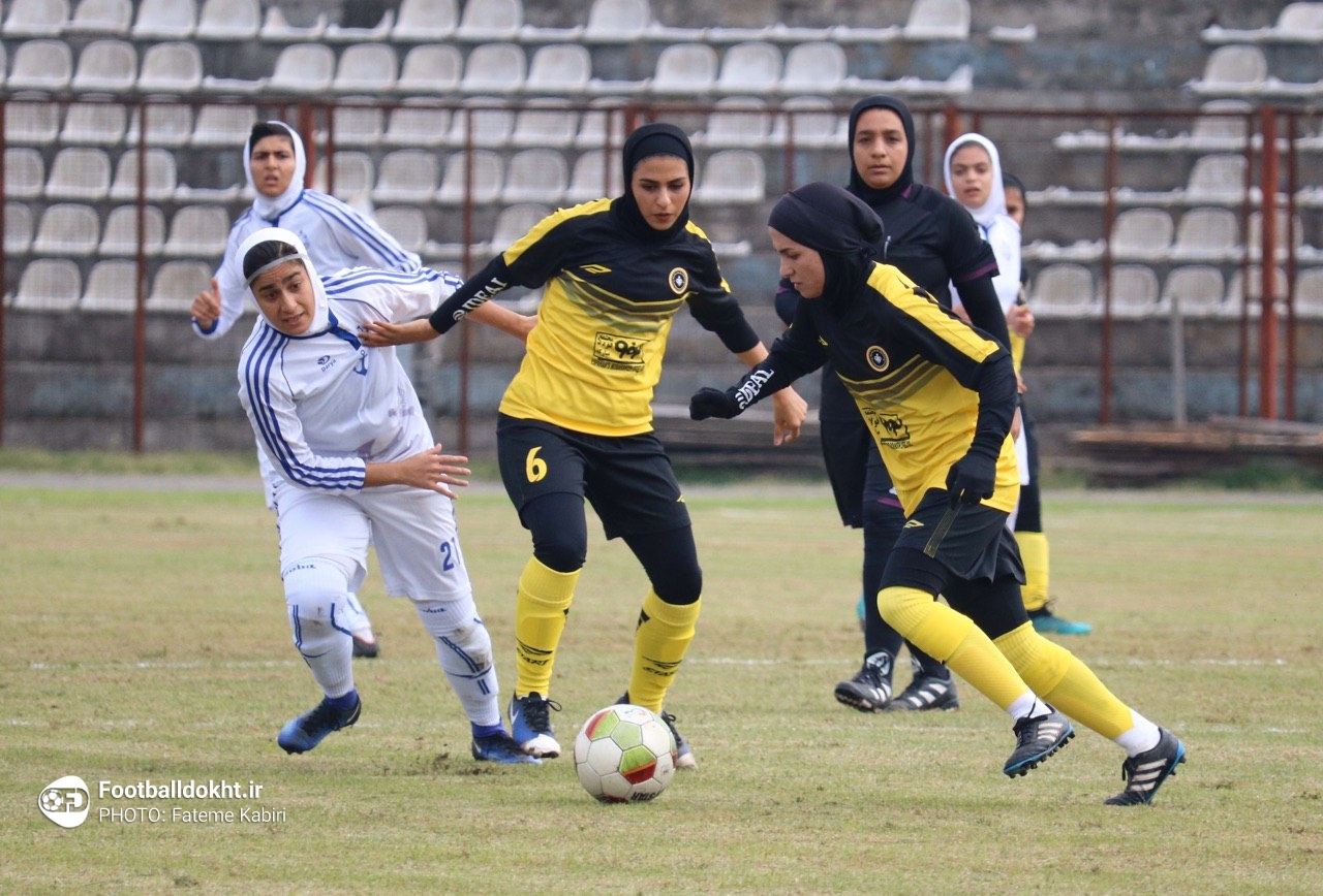 گزارش تصویری دیدار بانوان ملوان و سپاهان