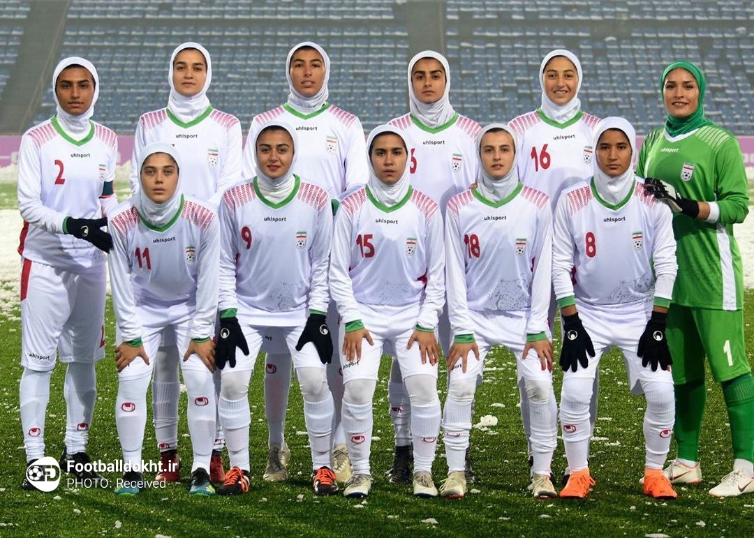 پیروزی 4 بر صفر دختران ایران مقابل تاجیکستان