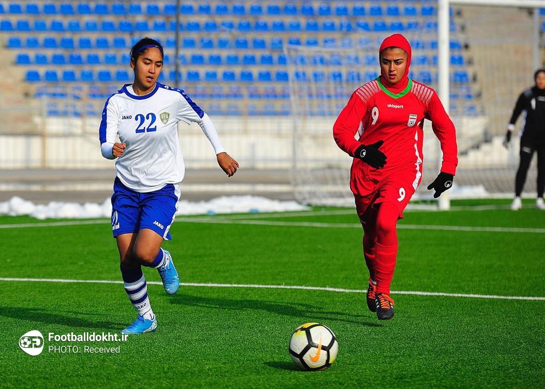 گزارش تصویری دیدار تیم ملی زنان زیر ۲۳ سال ایران و ازبکستان