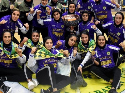 پالایش نفت آبادان قهرمان لیگ برتر فوتسال زنان شد پالایش نفت آبادان قهرمان لیگ برتر فوتسال زنان شد