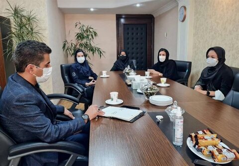 دیدار سرپرست دبیرکلی فدراسیون فوتبال با زنان داور