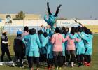 گزارش تصویری تمرین تیم ملی فوتبال زنان در کیش